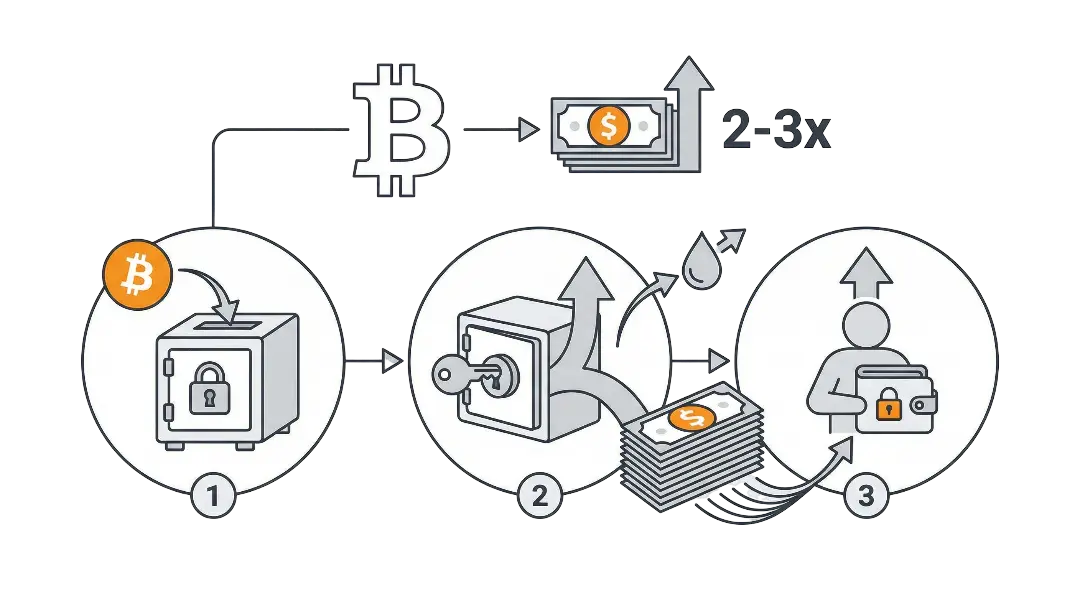 Leveraging Bitcoin for Liquidity